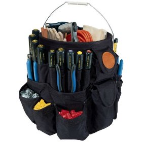 Show details of Klein Tools Bucket Tool Organizer 5777 - 45 Pockets.