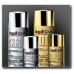 Show details of Dupli-Color Instant Chrome Spray Enamel, 11 oz. can.