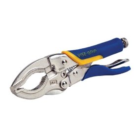 Show details of Irwin 12SG Vise Grip 3-1/8-Inch Jaw Capacity 12-Inch Large Jaw Locking Soft Grip Plier.