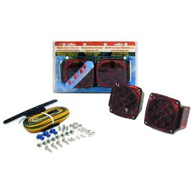 Show details of Blazer C7421 LED Submersible Trailer Light Kit for Trailers Under 80" Wide.