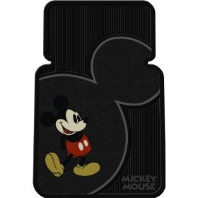 Show details of Mickey Mouse "Vintage" Floor Mat 4 pc Set.