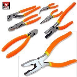 Show details of Heavy-Duty Professional Mechanic's 5-Piece Plier Set.