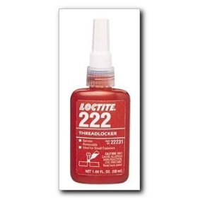 Show details of Loctite Threadlocker 222 Low Strength Purple 6 ml. tube.