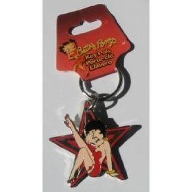 Show details of Betty Boop Star Key Chain..