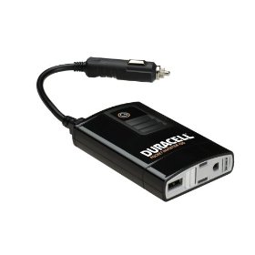 Show details of Duracell 813-0281-07 Pocket Power Source Inverter 100 Watt.