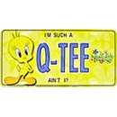 Show details of Tweety Bird Q-TEE License Plate.