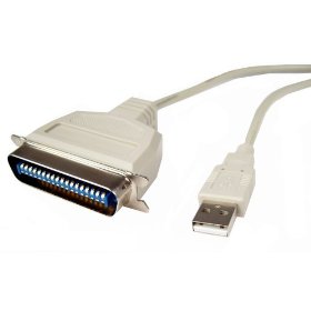 Show details of Cables Unlimited USB-1470-06 6-Feet USB Parallel Printer Cable.