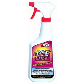 Show details of PPC Ice Chek Windshield Melt and Lock De-icer Spray Non Aerosol 20 Oz.