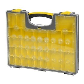 Show details of Stanley Consumer Storage 014725R 25 Removable Compartment Professional Organizer.