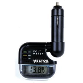 Show details of Vector VEC008 Digital LCD Voltmeter, 12 Volt.