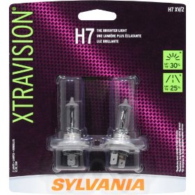 Show details of Sylvania H7 Xtra-Vision Halogen Headlight - Pack of 2 Bulbs.