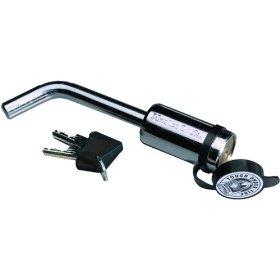 Show details of Master Lock 375DAT Class III/IV Snap-On Receiver Hitch Lock with 5/8-Inch Pin.