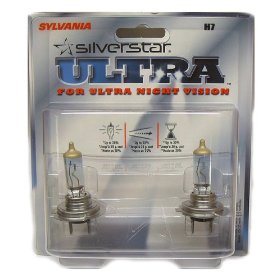 Show details of Sylvania H7 SilverStar Ultra Headlight - Pack of 2 Bulbs.