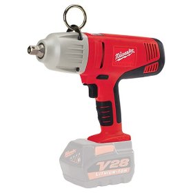 Show details of Milwaukee 0779-20 V28 Lithium Ion 1/2-Inch Cordless Impact Wrench (Tool Only).