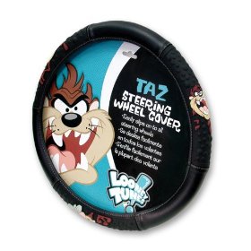 Show details of Taz Attitude Steering Wheel Cover.