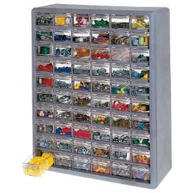 Show details of Stack-On Products 60 Drawer Storage Cabinet DS-60.