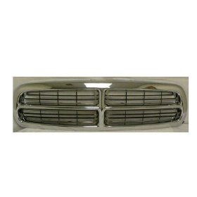 Show details of Chrome Grille Grill Dodge 97-04 Dakota Pickup Truck / 98-03 Durango Chromed 97 98 99 00 01 02 03 04 1997 1998 1999 2000 2001 2002 2003 2004.