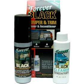 Show details of Forever Black Bumper & Trim Dye Kit.
