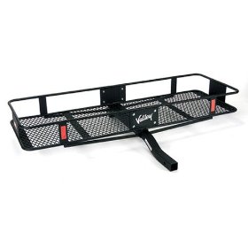 Show details of Valley 90590 Deluxe Hitch Mounted Basket Cargo Carrier.