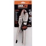 Show details of LockJaw Curved Jaw Self-Adjusting Locking Pliers - 10in..