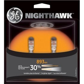 Show details of GE 893NH/BP2 Nighthawk Automotive Replacement Bulbs - Pack of 2.