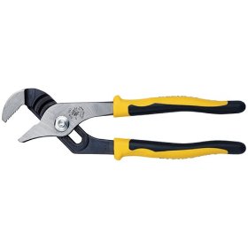 Show details of Klein J502-10 Journeyman Pump Pliers, Yellow and Black.