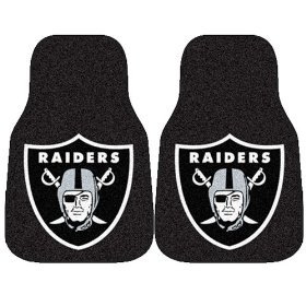 Show details of Fanmats NFL - Oakland Raiders Car Mats #5934.