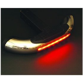 Show details of 2 in 1 Bully Hitch Step w/ LED Brake Light.