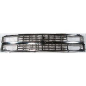 Show details of Chrome Grille Grill 88-93 Chevy Pickup Truck 92-93 Suburban Blazer 88 89 90 91 92 93 1988 1989 1990 1991 1992 1993 Pickups Trucks Chromed.