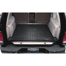 Show details of WeatherTech 40318 Black Rubber Cargo Liner.