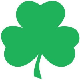 Show details of Irish Green Shamrock Car Magnet.