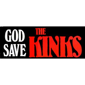 Show details of The Kinks - God Save The Kinks - AUTHENTIC RETRO 80'S - Sticker / Decal - LIMITED QUANTITY!.