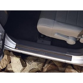 Show details of Jeep Wrangler Door Entry Guards.