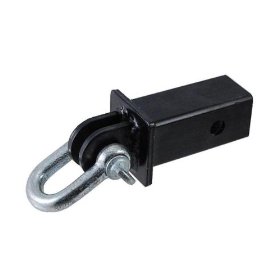 Show details of Heavy-Duty Hitch Receiver Bracket with Shackle - More Pulling Versatility.