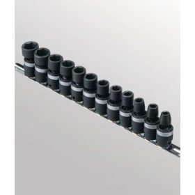 Show details of Genius TG-312M 12 Piece 3/8" Dr. Metric Swivel Impact Socket Set.