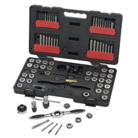 Show details of Gear Wrench 3887 75 Piece Combo Tap & Die Set.