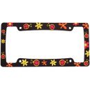 Show details of Lady Bugs and Flowers License Plate Frame.