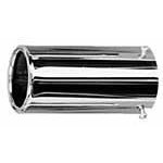 Show details of Superior 28-3061 3" x 7" Rolled Edge Custom Exhaust Extension.