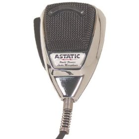 Show details of Astatic 636L-C Chrome 4 Pin Cb Microphone.