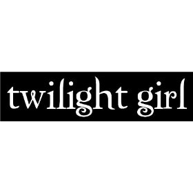 Show details of twilight girl sticker - vampire fan window decal vinyl.