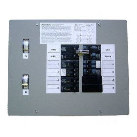 Show details of GenTran 301660 30 Amp 6-Circuit Transfer Switch for up to 7,500-Watt Generators.