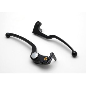 Show details of 06-07 Suzuki GSXR 600 750 Black Brake & Clutch Levers.