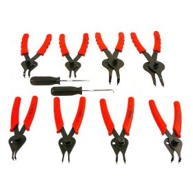 Show details of Professional-Grade Complete Snap Ring - Circlip Plier Set - EIGHT Pliers!.