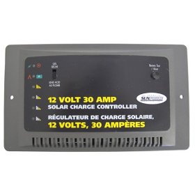 Show details of Sunforce 60022 30 Amp Solar Charge Controller.