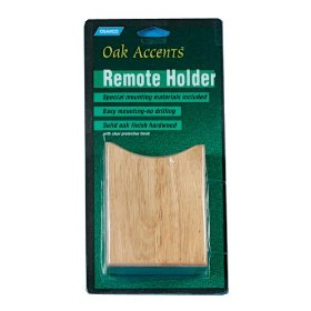 Show details of Camco 43533 Oak Accents Remote Holder.