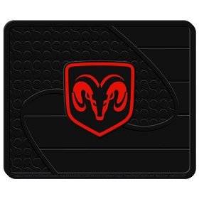 Show details of Dodge Factory Logo Molded 14" x 17" Utility Mat.