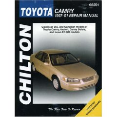 Show details of Toyota Camry (Chilton's 1997-2001 Repair Manual) (Paperback).