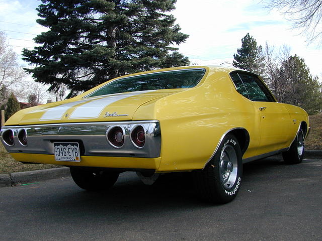 1972 CHEVROLET CHEVELLE Boulder CO 80301 Photo #0001534A