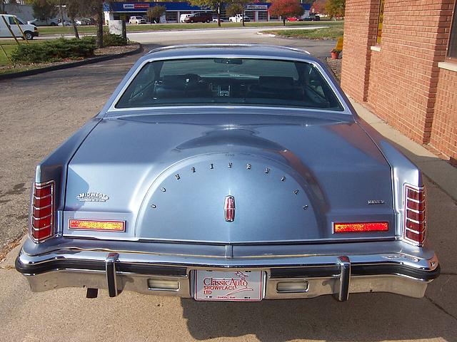 1979 LINCOLN CONTINENTAL MK V Troy MI 48083 Photo #0001584L