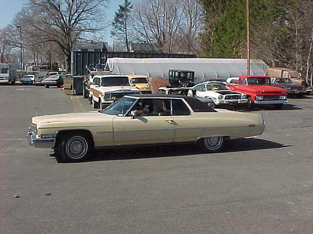 1973 CADILLAC COUPE DEVILLE Manchester CT 06040 Photo #0001765A